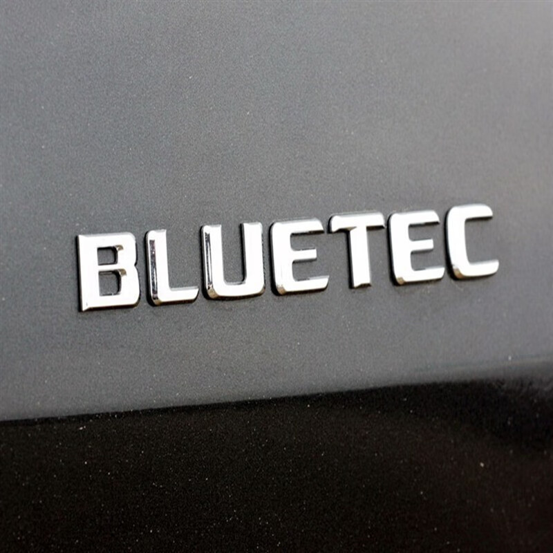 标志glk260车标glk300尾标glk350车贴汽车改装排量标 奔驰bluetec字标