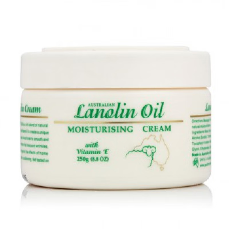 lanolin现货澳洲gm lanolin绵羊油滋润面霜250g补水保湿霜护肤霜身体
