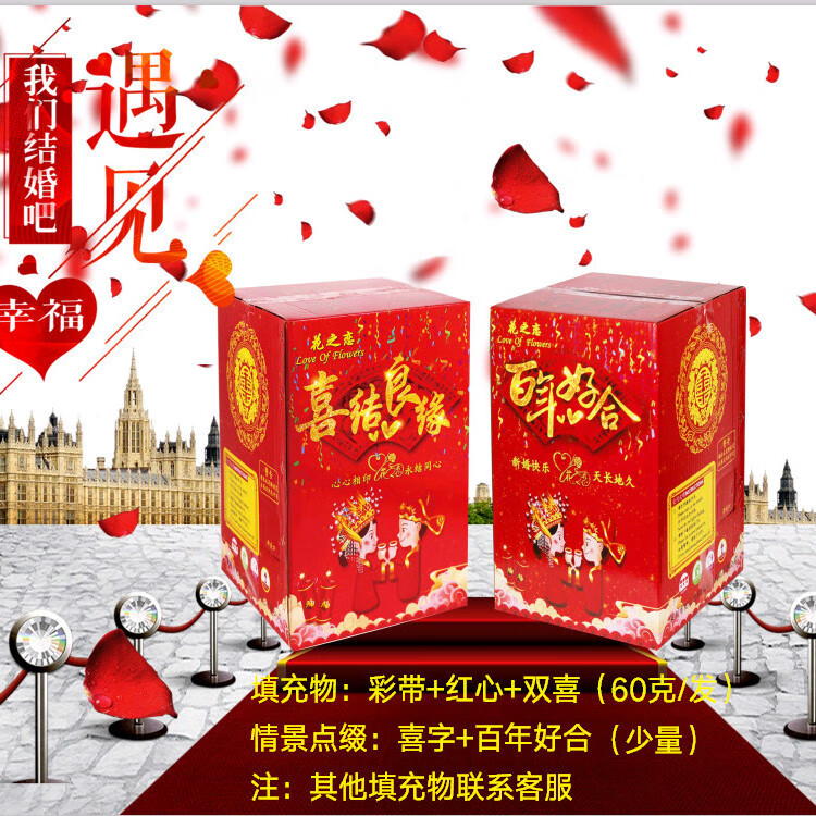 莎庭(sartill)电子礼炮结婚用品大全庆典开业婚庆电子礼花生日节庆