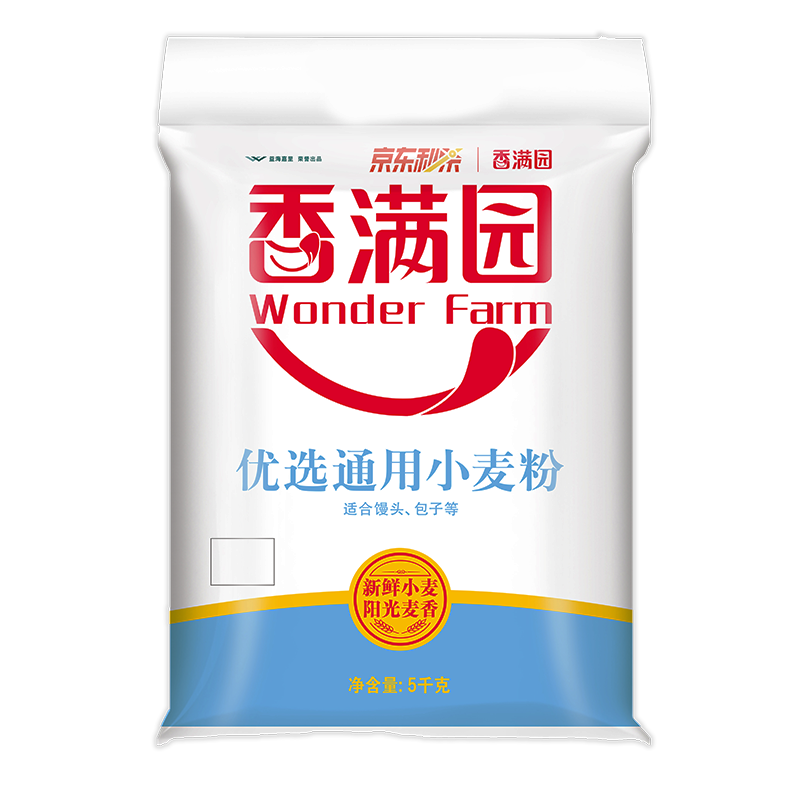 香满园 优选通用小麦粉 5kg