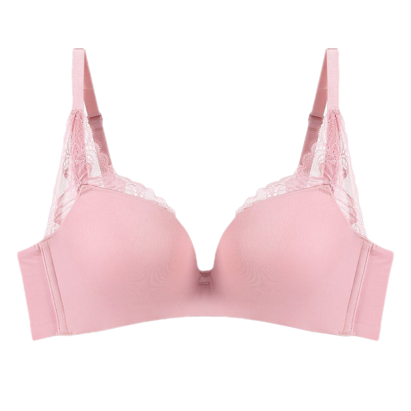 美国【直营正品】珍莉芬 一片式格子文胸套装 无钢圈厚薄款女士内衣,2