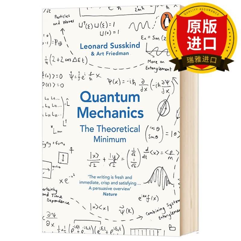 英文原版 Quantum Mechanics The Theoretical Minimum 量子力学 理论上的最小值 英文版原版书籍 进口英语书