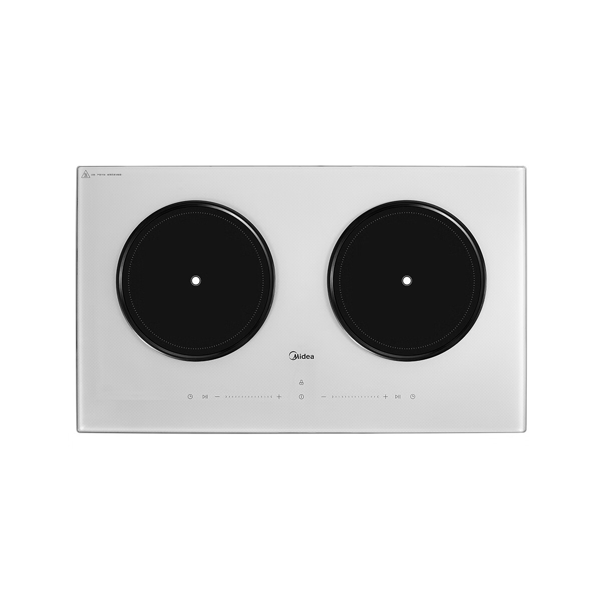 美的(midea)电磁炉嵌入式双灶电磁炉家用3500w大功率爆炒炒菜铂钻电磁