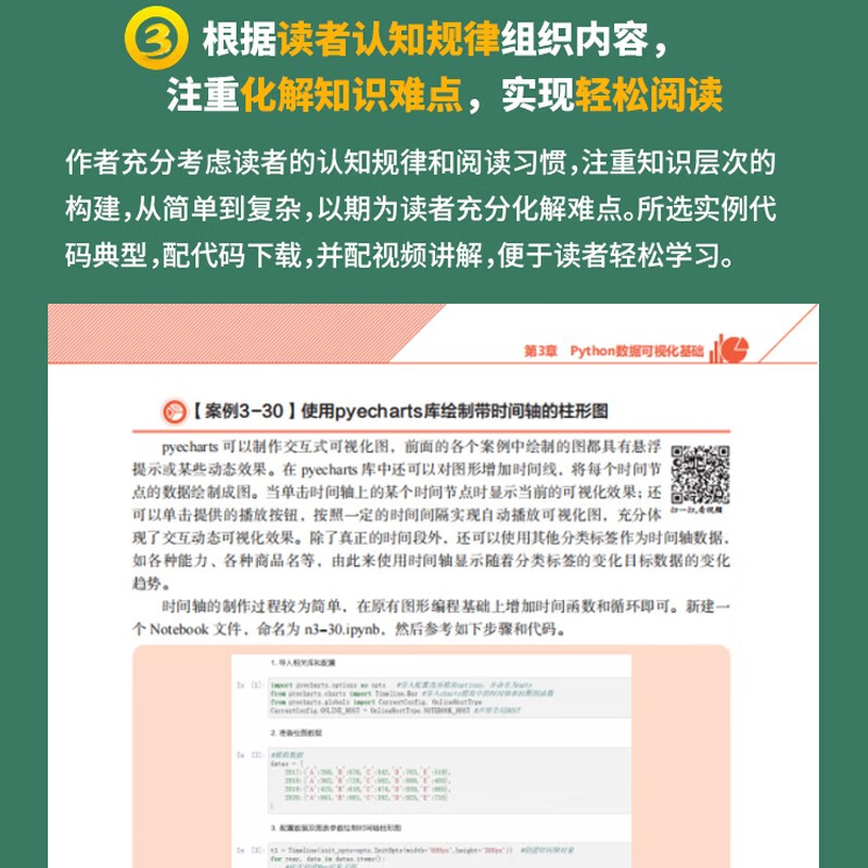 数据视觉艺术—从Excel数据可视化到Python数据可视化 利用python进行数据分析 深入浅出大数据excel函数数据治理数据挖掘数据荒岛求生数据结构与算法分析统计分析