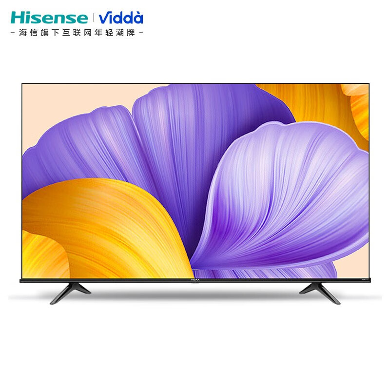 海信电视 Vidda 50英寸 4K超高清 超薄智慧屏 HDR全面屏 护眼液晶电视  50V1F-R