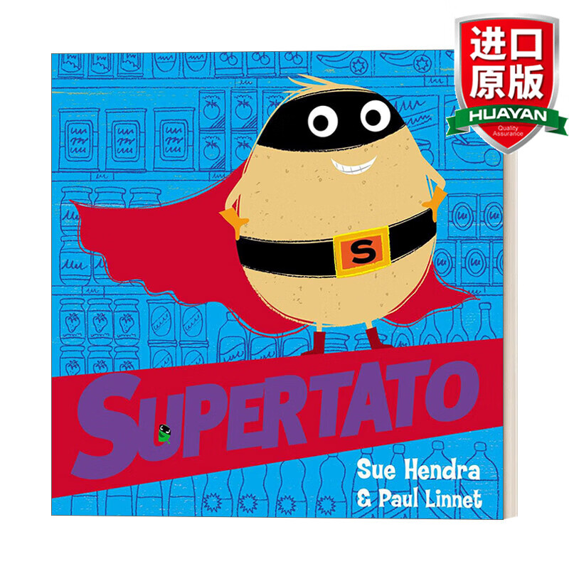 Supertato英文原版土豆超人 Sue Hendra& Paul Linnet纸板书绘本英文版进口英语原版书籍