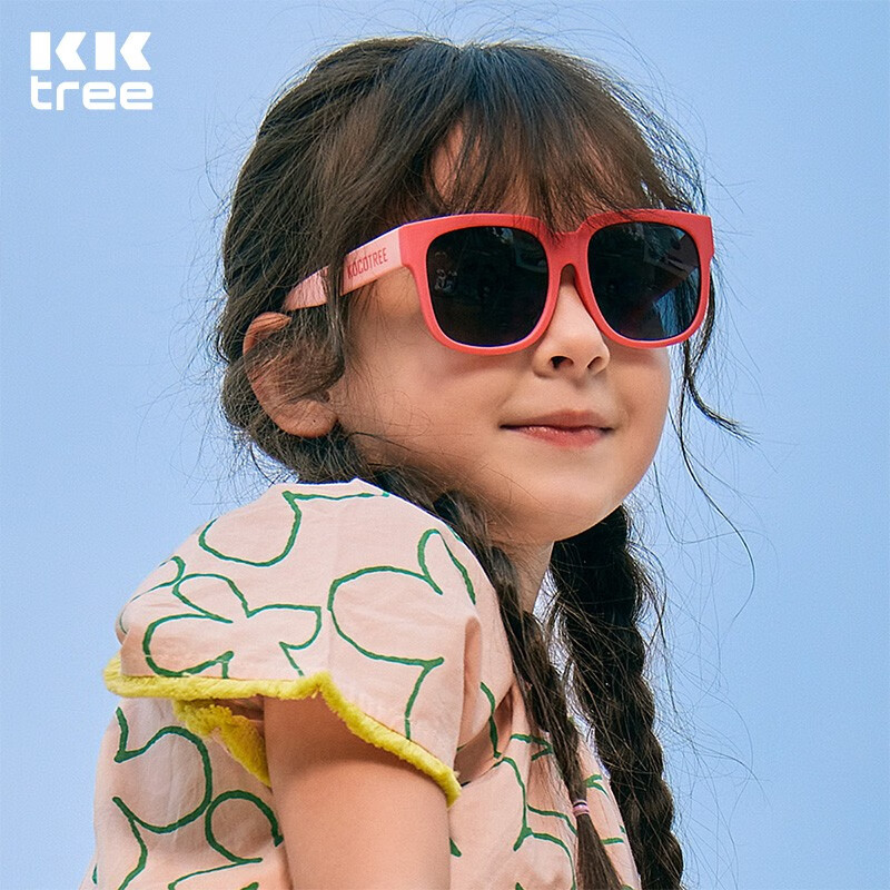 kocotree树儿童太阳镜眼镜偏光宝宝墨镜时尚防紫外线太阳镜 西瓜红使用感如何?