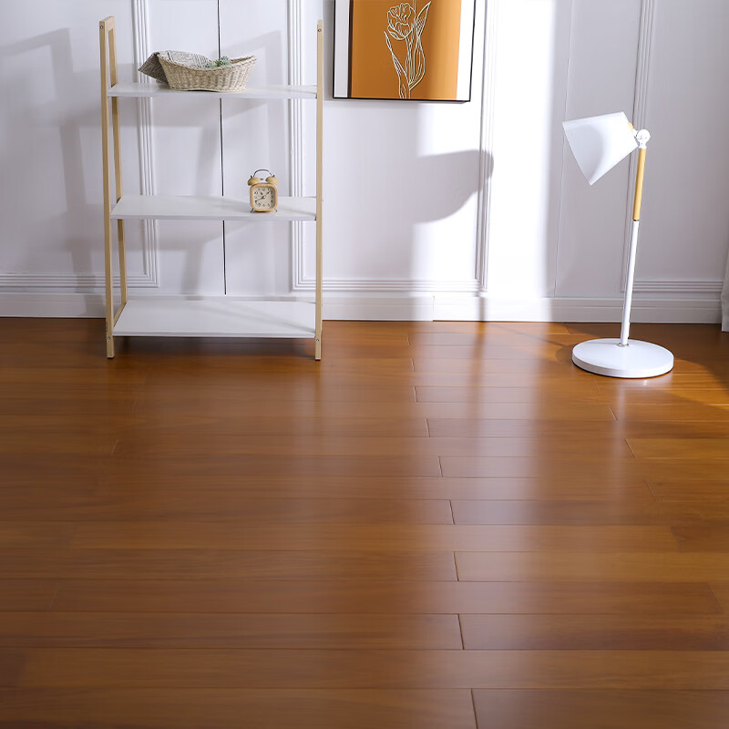 哩也波哩也实木地板缅茄木原木卧室家用地暖锁扣免龙骨 gd-88081200*