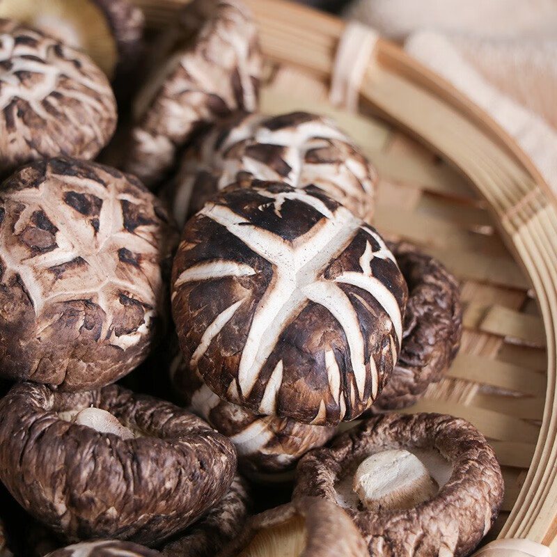 宏园 花菇古田特产干货朵朵精选菇质肥厚250/袋