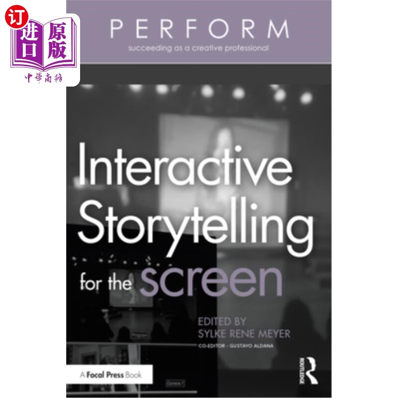 海外直订interactive storytelling for the screen 屏幕上的互动故事