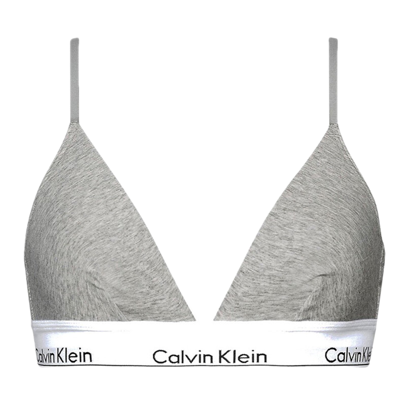 【国内保税仓】Calvin Klein CK女士时尚经典文胸舒适内衣 送女友礼物 QF5650E 灰色 XL