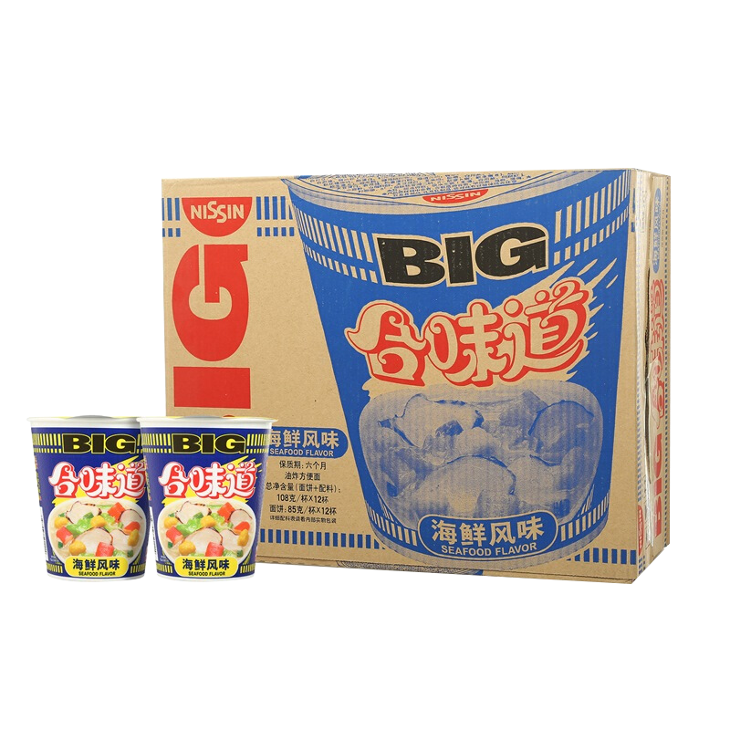 日清方便面BIG合味道价格走势图及其他品牌推荐