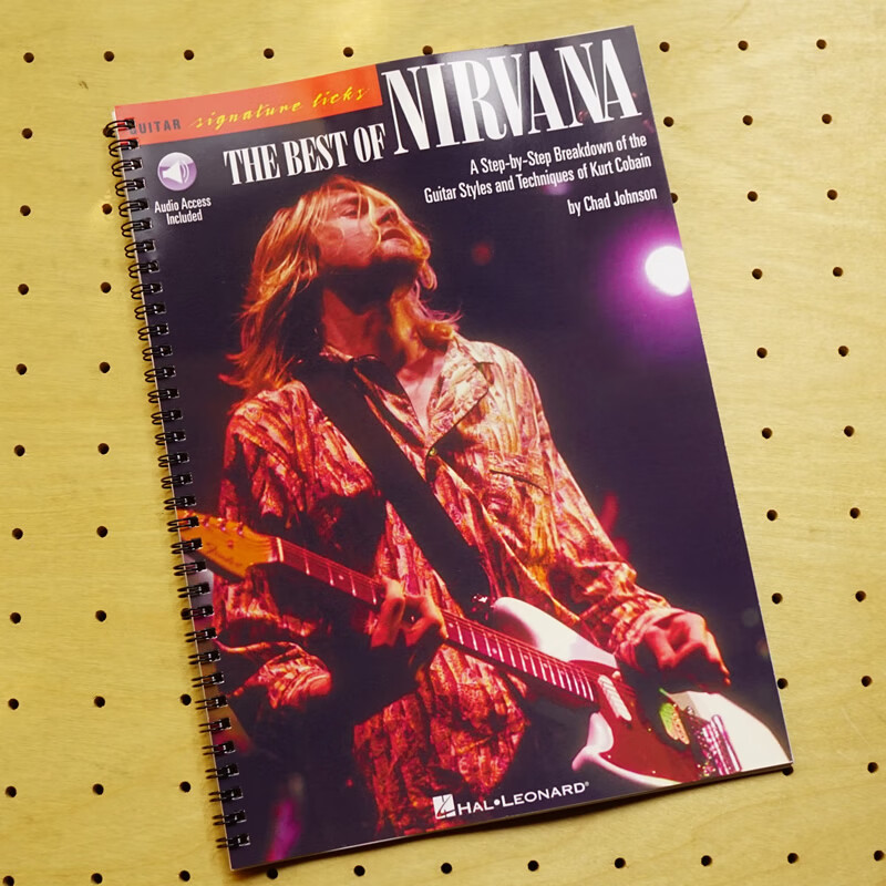 guitar signature licks nirvana涅磐乐队涅槃吉他弹唱谱六线谱