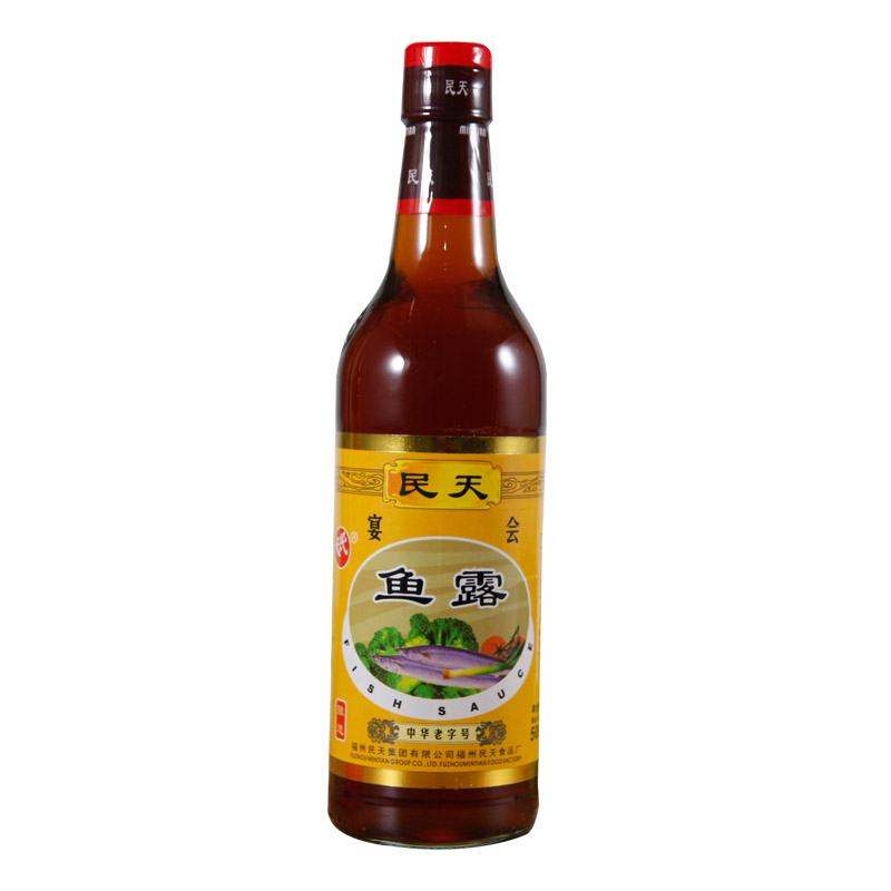 福建特产民天宴会鱼露虾油调料中华调味品500ml×2瓶