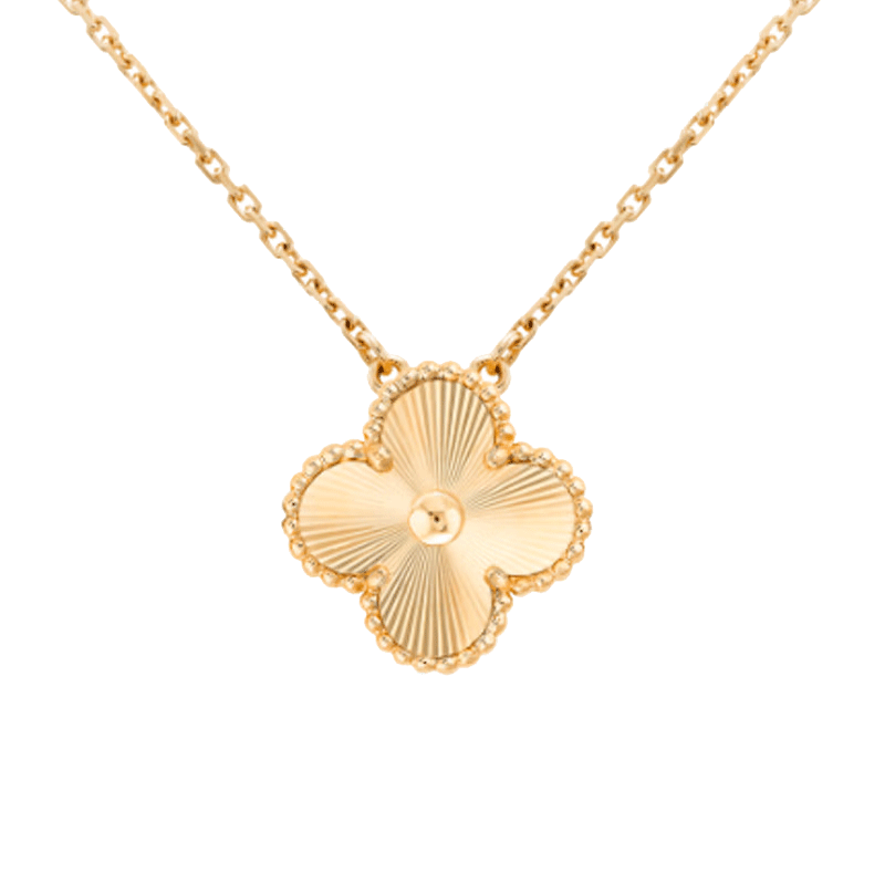 梵克雅宝(van cleef & arpels)四叶草项链vintage alhambra系列锁骨链