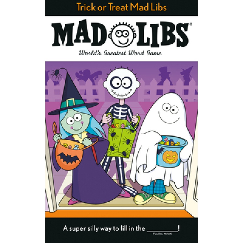 trick or treat mad libs 英文原版