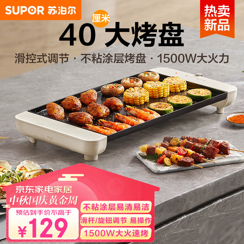 苏泊尔（SUPOR）电烤炉烤肉锅家用多功能大功率轻油少烟大容量4-6人不粘电烤盘烤肉机GJ4025P806属于什么档次？