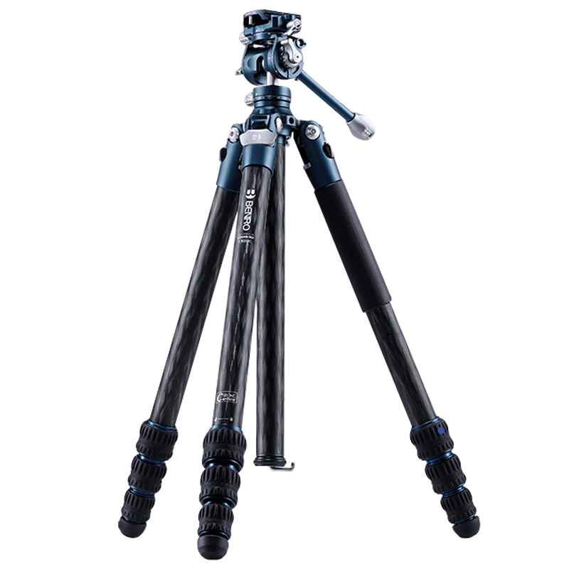 ��ŵ��Benro��CB258CKB ����רҵ��Ӱ������Ƶֱ��˫ˮƽ���ֱ�Һѹ��̨΢���������Я̼��ά���ż���װ��ɫ