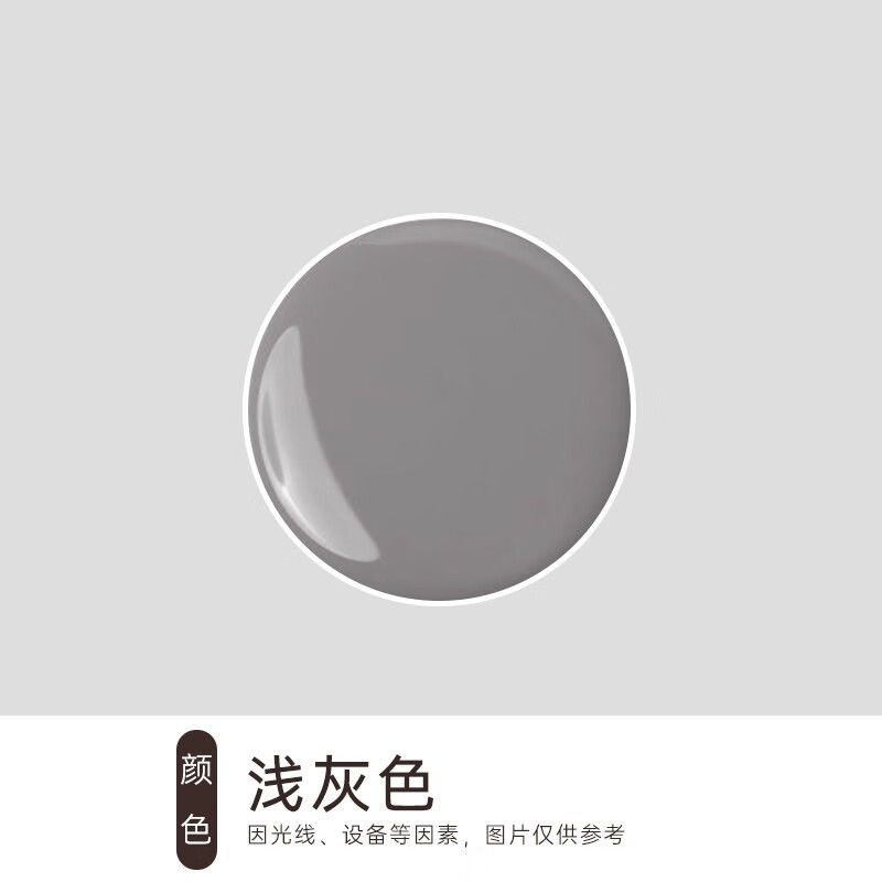 金属漆水性油漆栏杆暖气片铁木涂料自喷铁门窗白色彩色面漆 浅灰色