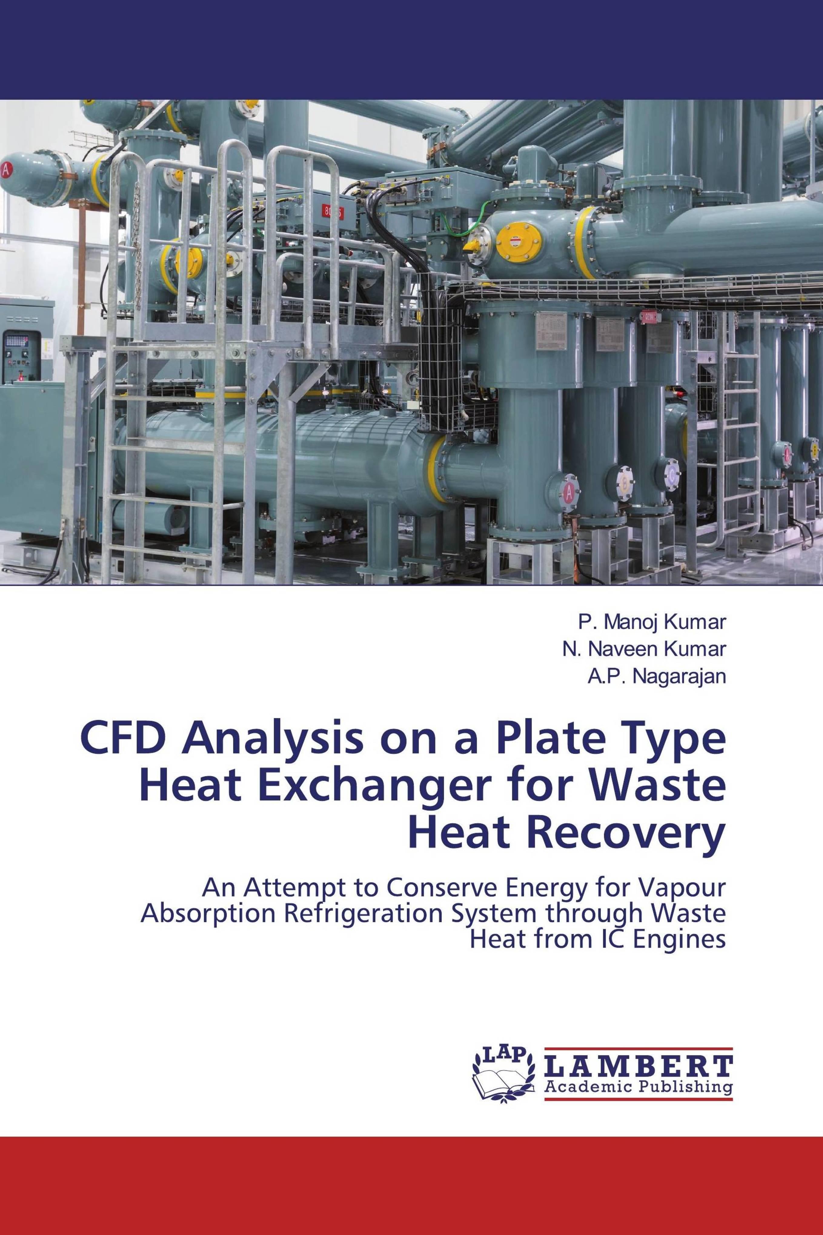 预订cfd analysis on a plate type heat exchanger for