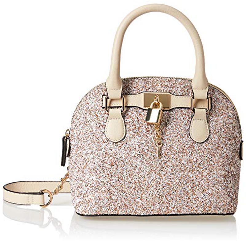 奥尔多aldo女款手提包 潮流个性barland 香槟色挎包 经典款复古风