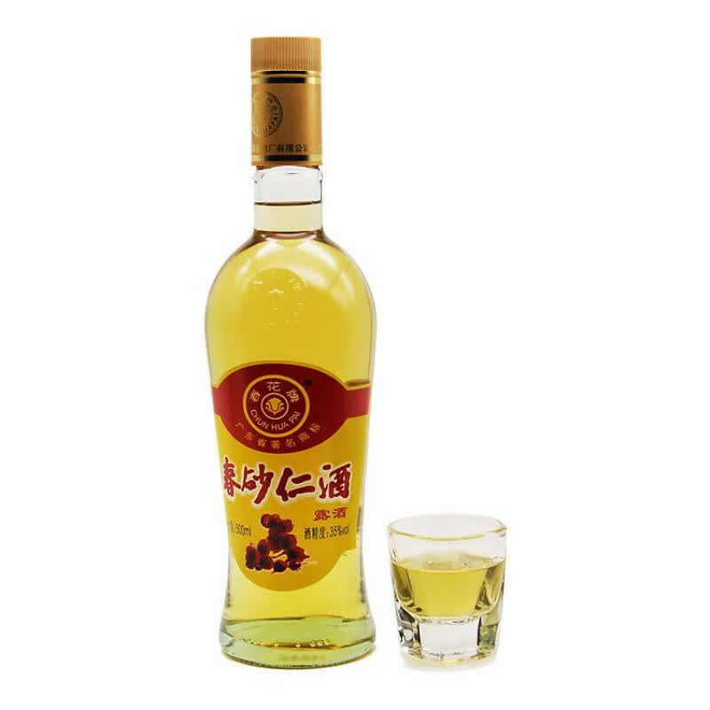 春砂仁酒 500ml*6瓶 春花牌简装春砂仁酒35度阳春合水酒厂特产沙仁酒