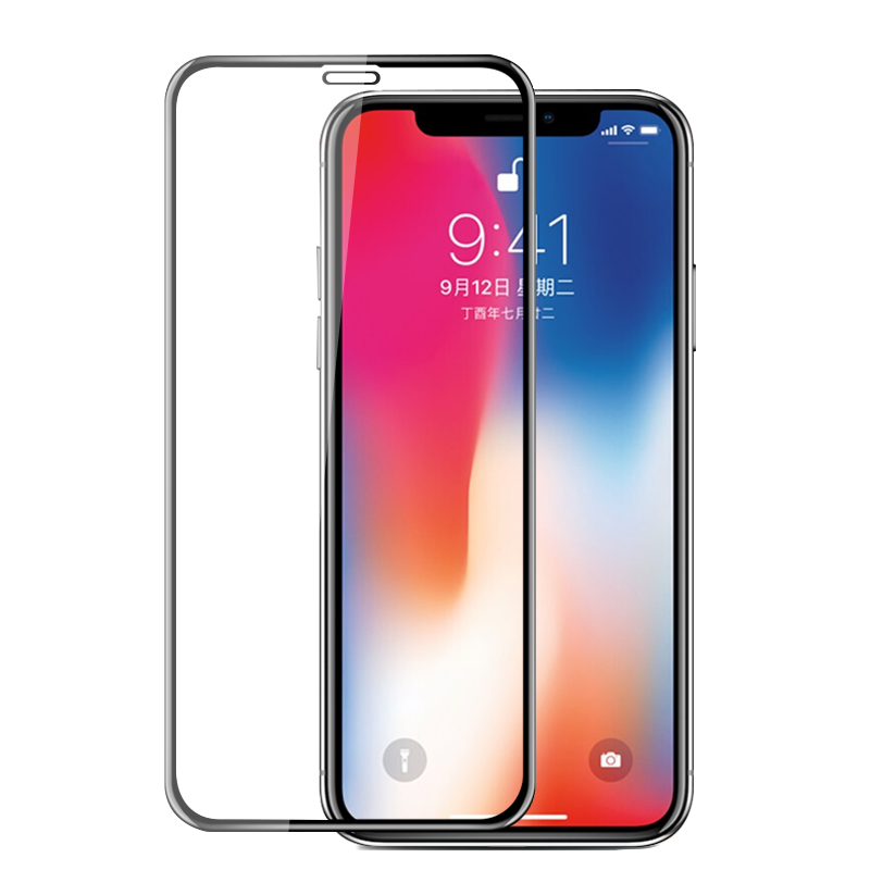 �����ġ���Ƭװ��ƻ��X/XS/11Pro�ֻ�Ĥ����iPhoneX/XS/11Proȫ�����帲�Ƿ���ȫ�����ֻ�Ĥ 5.8Ӣ��