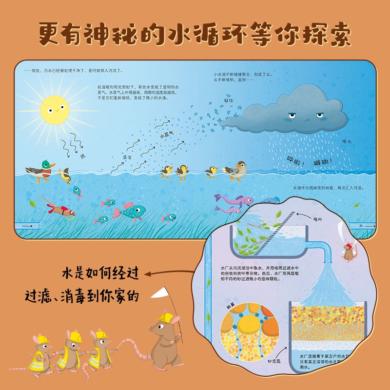 DK便便去哪里？  屎尿屁科普 环保主题 小猛犸童书 (精装)详情图