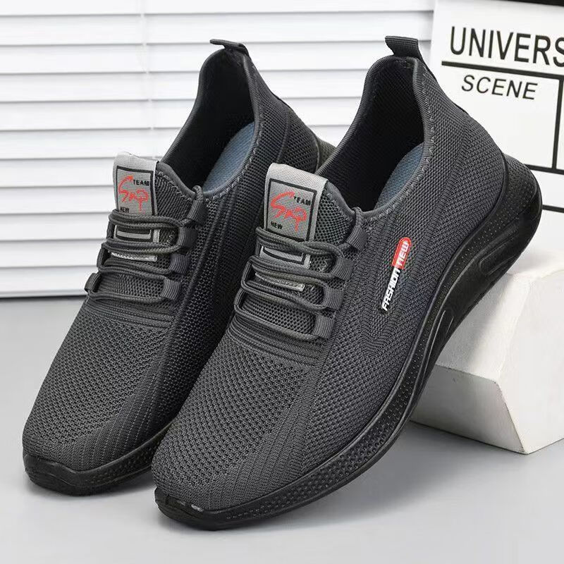 宁墅胖脚宽肥前脚掌宽男鞋加大码特大码加肥加宽50码48码飞织休闲运动