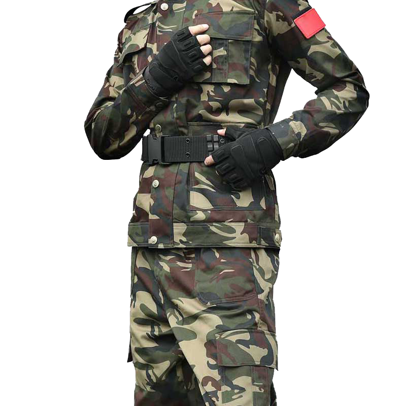 盾郎戶外迷彩服套裝軍迷服飾戰(zhàn)術(shù)服作戰(zhàn)服軍訓(xùn)服獵人迷彩服作訓(xùn)套裝 711迷彩套裝 175/XL