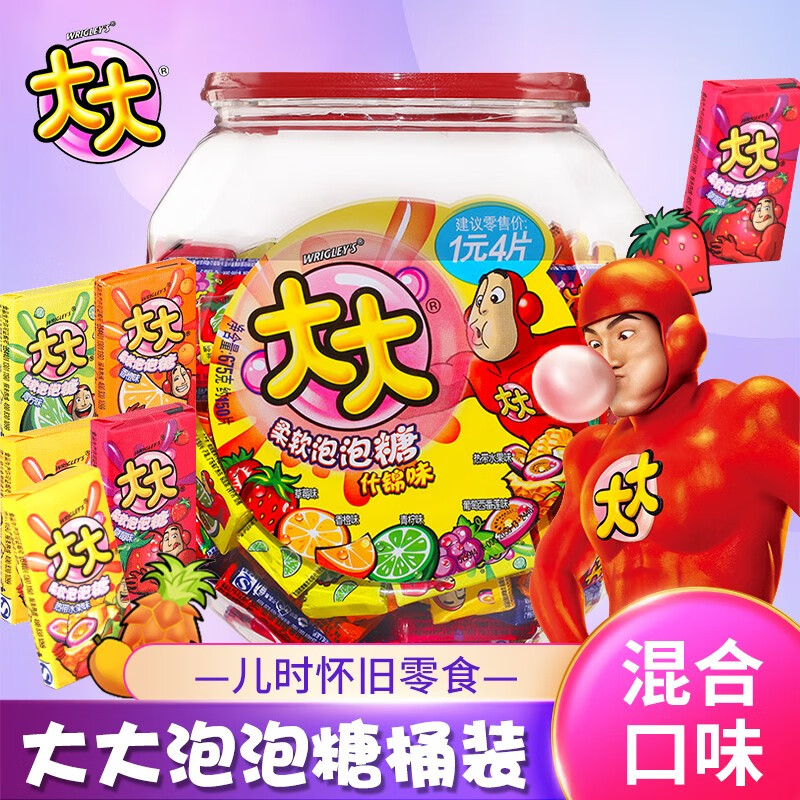 泡泡糖品牌排行榜