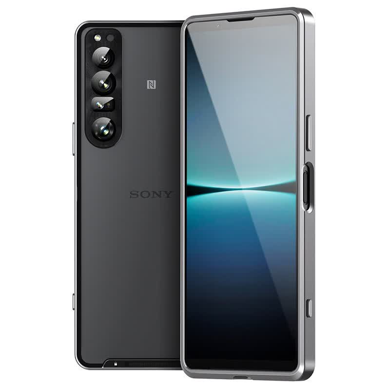 龙岂 索尼xperia1iv金属边框手机壳xperia10iv全包镜头保护4代马克1