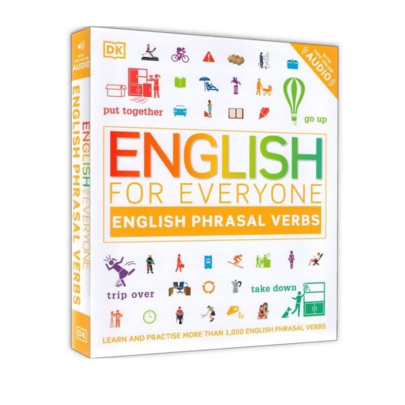 英文原版 DK新视觉 English for Everyone Phrasal Verbs 人人学英语 短语动词 词汇图解指南 .