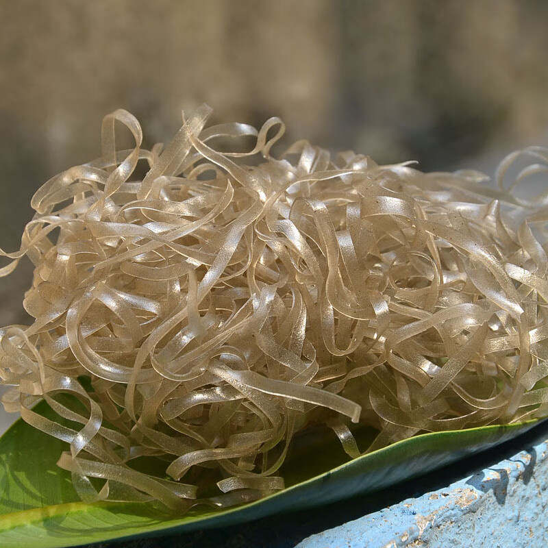 轻即湖南攸县本地特产火锅配菜红薯粉丝粉条手工山芋粉丝 红薯粉1000g