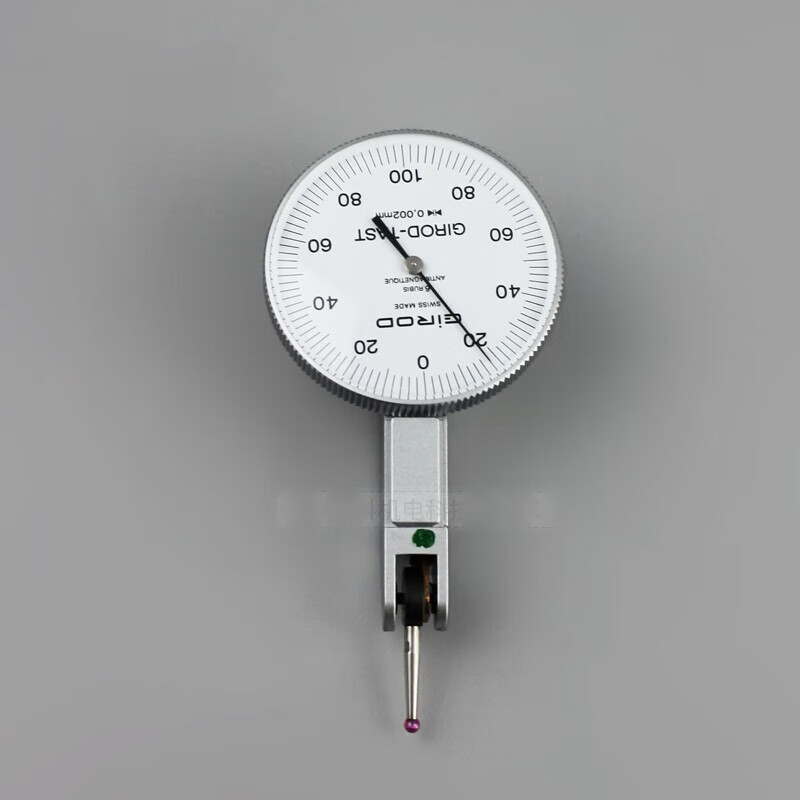原装瑞士girod-tast杠杆千分表红宝石探头gt-1453精度0.2/0.