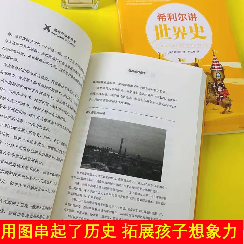 希利尔讲世界史 经典人文百科启蒙系列8-15岁青少年科普百科知识读物儿童文学历史故事书小学生课外阅读详情图