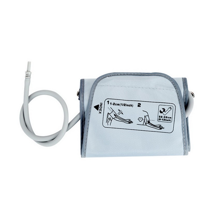 九安电子血压计袖带血压机计配件袖臂带高精度医生用臂式家用高血压测量仪医用级臂绑带KD5918D558 黑色标准臂围袖带（22-32臂围）