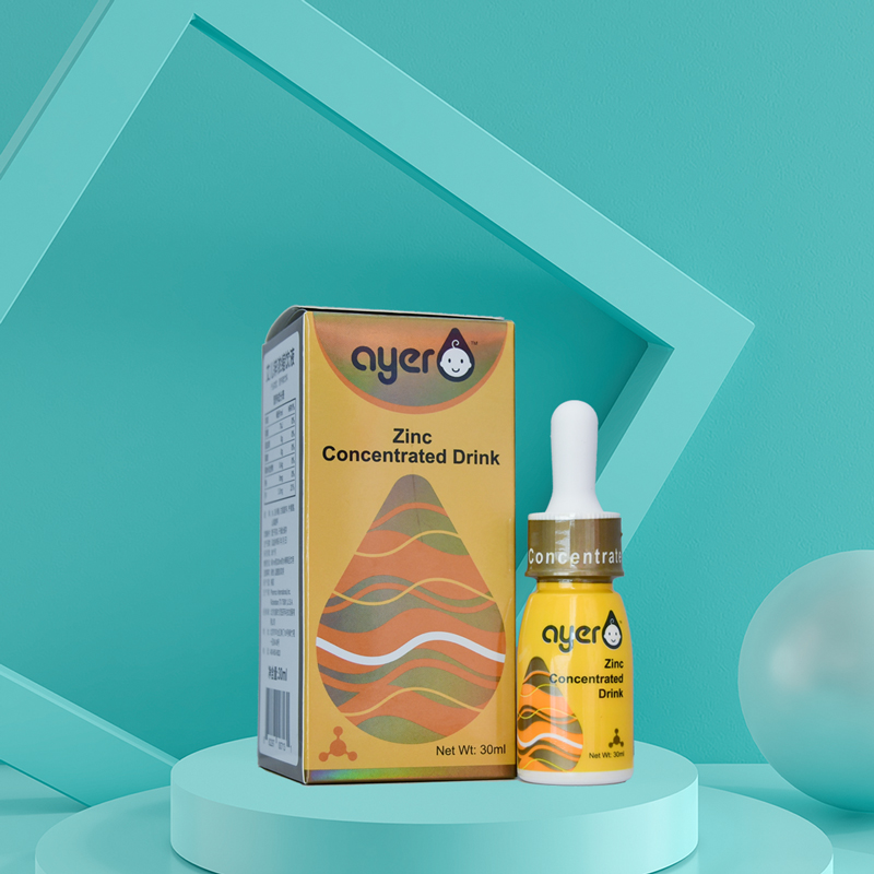艾儿锌浓缩饮液 甘氨酸螯合锌液体锌 美国原进口酸甜口 30ml艾儿锌