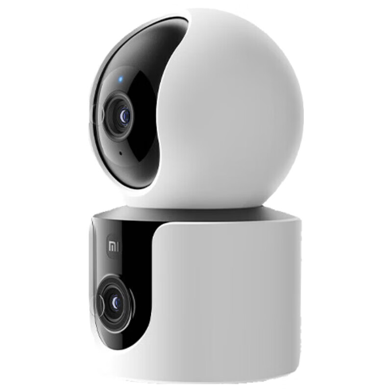 小米智能摄像机C300双摄版 360度无死角 带夜视全景摄像头 【新品】C300双摄 双300万像素 摄像机