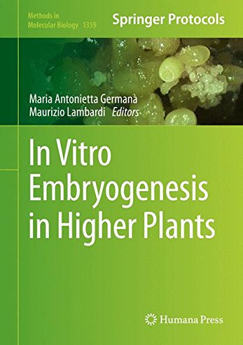 【预订】in vitro embryogenesis in higher