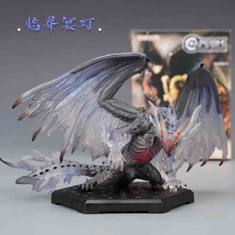 昱钧怪物猎人手办灭尽龙钢龙冥灯龙炎王龙绚辉龙崛起玩偶公仔摆件模型
