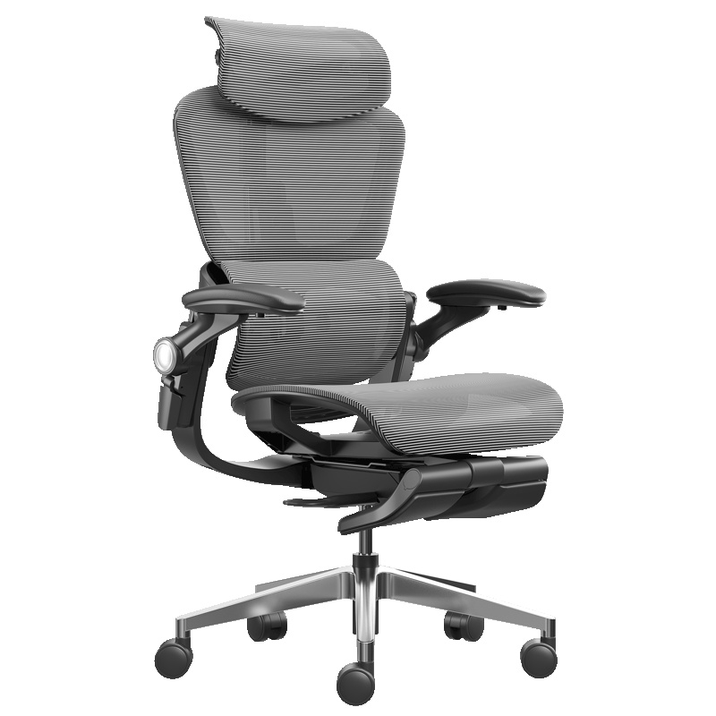 黑白调（Hbada）人体工学椅 电脑椅 办公椅 透气网椅 家用旋转升降椅子 老板椅 E402BMA