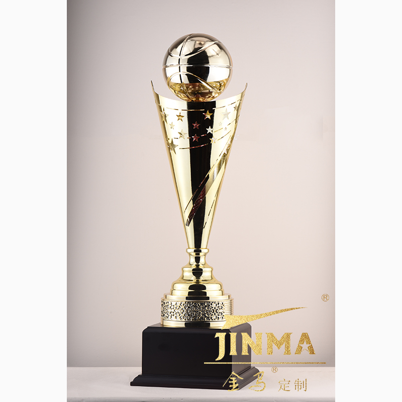 金马金马定制 金属篮球奖杯 篮球奖杯 篮球奖杯 mvp奖杯 30113 金色