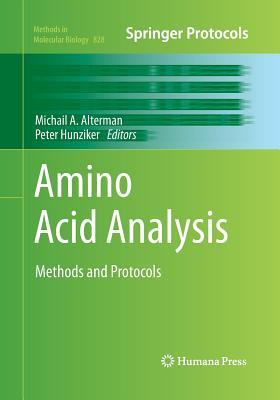 预订Amino Acid Analysis: Methods and Protocols