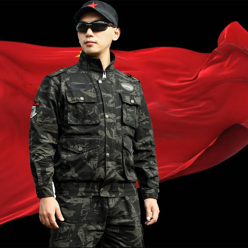 套装男女战术服陆军特战服防刮耐磨作训服野营cs作战服车间单位工作服