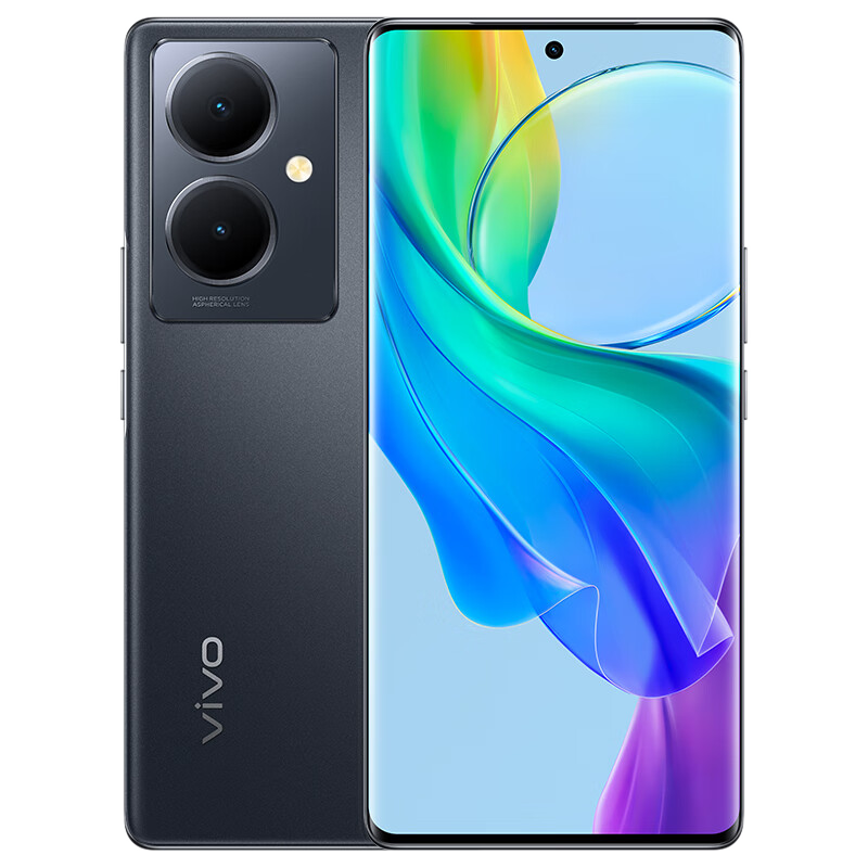 vivo Y78+ 旗艦級120Hz OLED曲面屏 5000萬(wàn)OIS光學(xué)防抖 5G拍照手機 月影黑Y78+（驍龍695） 12GB+256GB