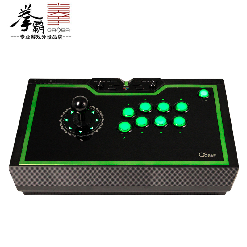 拳霸（QANBA） Q8街机游戏静音摇杆机械轴快速RGB炫彩颜色自定义兼容电脑PCswitch PS 拳霸Q8静彩版