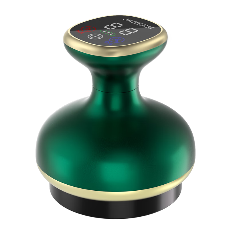 佳禾美（JIAHEMEI）刮痧儀器電動(dòng)刮痧儀拔罐器家用刮痧神器刮痧板全身經(jīng)絡(luò)疏通負(fù)壓一體機(jī)腰部背部腿部送媽媽實(shí)用禮物 充電頂配款【紅藍(lán)光熱敷+吸痧拔罐+4瓶艾草精油】