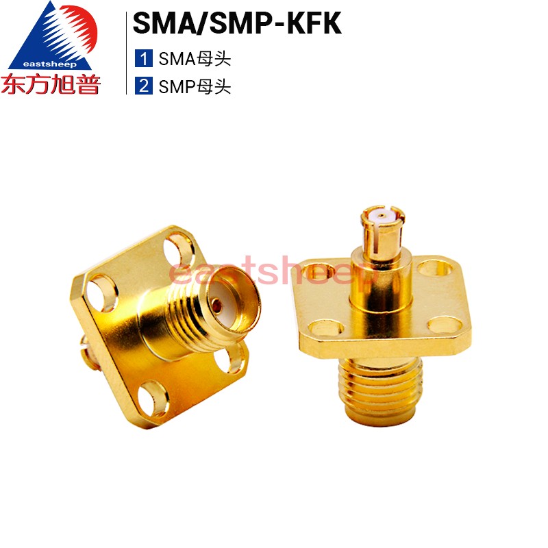 东方旭普 射频转接器 sma/smp-kfk sma母转smp母 smp/sma-kfk