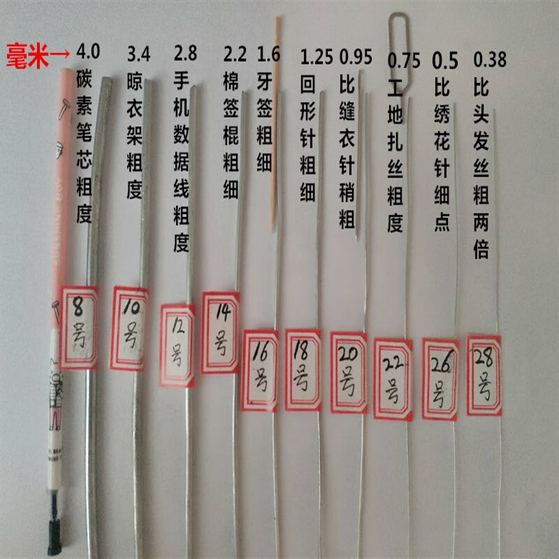 镀锌铁丝铁线扎丝扎线手diy防锈地建筑细铁丝线10114161 8号4.